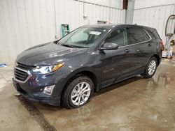 Salvage cars for sale at Franklin, WI auction: 2020 Chevrolet Equinox LT