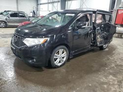 Salvage cars for sale at Ham Lake, MN auction: 2012 Nissan Quest S