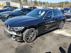 Salvage cars for sale at Exeter, RI auction: 2021 BMW 330XI