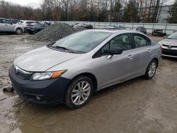 Honda salvage cars for sale: 2012 Honda Civic EX