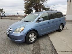 Honda Odyssey exl salvage cars for sale: 2007 Honda Odyssey EXL