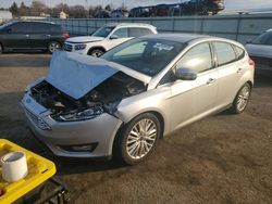 Salvage cars for sale at Pennsburg, PA auction: 2016 Ford Focus Titanium