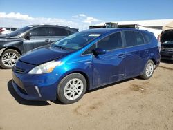 Salvage cars for sale at Brighton, CO auction: 2012 Toyota Prius V