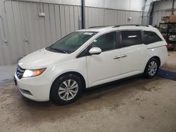 Salvage cars for sale at Casper, WY auction: 2016 Honda Odyssey EXL