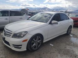 Carros salvage sin ofertas aún a la venta en subasta: 2013 Mercedes-Benz C 300 4matic