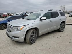 Salvage cars for sale at Kansas City, KS auction: 2019 GMC Acadia Denali