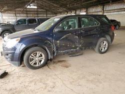 Chevrolet salvage cars for sale: 2015 Chevrolet Equinox LS