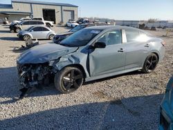 Salvage cars for sale at Earlington, KY auction: 2024 Nissan Sentra SR