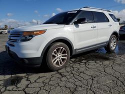 Salvage cars for sale at Colton, CA auction: 2015 Ford Explorer XLT