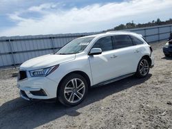 Salvage cars for sale from Copart Fredericksburg, VA: 2018 Acura MDX Advance