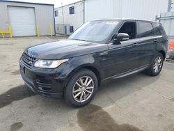 Salvage cars for sale at Vallejo, CA auction: 2017 Land Rover Range Rover Sport SE