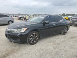 Salvage cars for sale at Houston, TX auction: 2016 Honda Accord EX