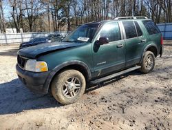 Salvage cars for sale at Austell, GA auction: 2002 Ford Explorer XLS