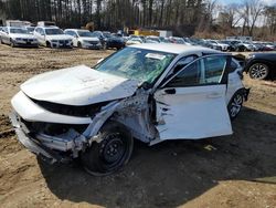 Salvage cars for sale at North Billerica, MA auction: 2025 Honda Civic LX