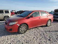 2009 Toyota Corolla Base en venta en Taylor, TX