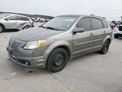 Pontiac salvage cars for sale: 2005 Pontiac Vibe