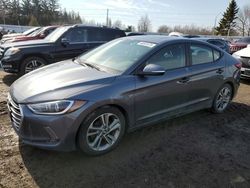 Salvage cars for sale at Bowmanville, ON auction: 2017 Hyundai Elantra SE