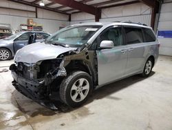 Salvage cars for sale at Chambersburg, PA auction: 2017 Toyota Sienna LE