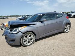 Salvage cars for sale at Houston, TX auction: 2016 Hyundai Veloster