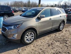 Chevrolet Equinox lt salvage cars for sale: 2018 Chevrolet Equinox LT