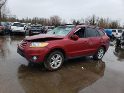 Salvage cars for sale at Woodburn, OR auction: 2011 Hyundai Santa FE SE