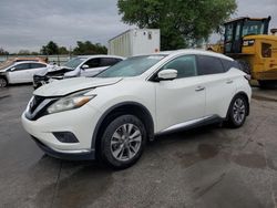 Nissan salvage cars for sale: 2015 Nissan Murano S