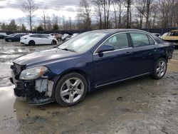 Chevrolet salvage cars for sale: 2009 Chevrolet Malibu 1LT