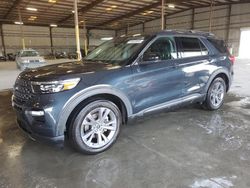 Salvage cars for sale at Jacksonville, FL auction: 2022 Ford Explorer XLT