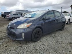 Salvage cars for sale at San Diego, CA auction: 2012 Toyota Prius