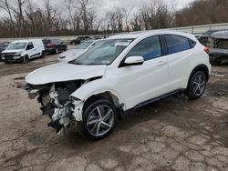 Salvage cars for sale at Ellwood City, PA auction: 2022 Honda HR-V EX