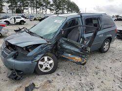 Salvage cars for sale at Loganville, GA auction: 2007 Dodge Grand Caravan SE