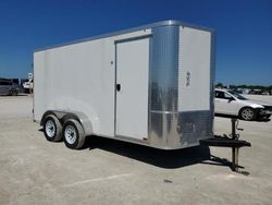 Salvage trucks for sale at Arcadia, FL auction: 2023 Arisitries 2023 Arising Industries Enclosed Cargo Trailer