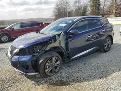 Salvage cars for sale at Concord, NC auction: 2023 Nissan Murano Platinum