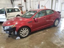 Salvage cars for sale at Franklin, WI auction: 2014 KIA Optima LX