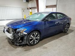 Salvage cars for sale at Leroy, NY auction: 2018 Nissan Maxima 3.5S