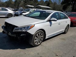 Salvage cars for sale at Savannah, GA auction: 2015 Hyundai Sonata Sport