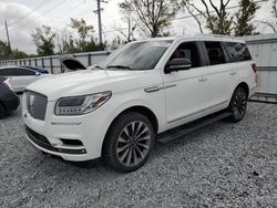 Lincoln Navigator salvage cars for sale: 2021 Lincoln Navigator Reserve