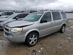 Chevrolet Uplander salvage cars for sale: 2005 Chevrolet Uplander LS