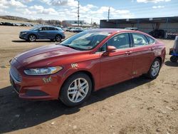 Salvage cars for sale at Colorado Springs, CO auction: 2014 Ford Fusion SE