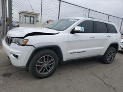 Jeep salvage cars for sale: 2017 Jeep Grand Cherokee Limited