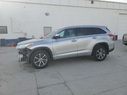 Salvage cars for sale at Farr West, UT auction: 2017 Toyota Highlander Hybrid