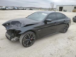 Salvage cars for sale at Kansas City, KS auction: 2022 BMW 530XE