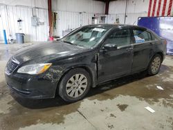 Salvage cars for sale at Billings, MT auction: 2014 Chrysler 200 LX