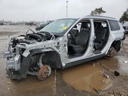 Salvage cars for sale at Woodhaven, MI auction: 2023 Jeep Grand Cherokee L Laredo