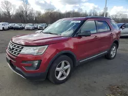 Salvage cars for sale at East Granby, CT auction: 2016 Ford Explorer XLT