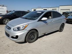 Salvage cars for sale at Kansas City, KS auction: 2016 Hyundai Accent SE