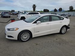 Salvage cars for sale at Martinez, CA auction: 2013 Ford Fusion SE Hybrid