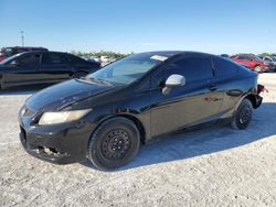 Salvage cars for sale at Arcadia, FL auction: 2013 Honda Civic LX