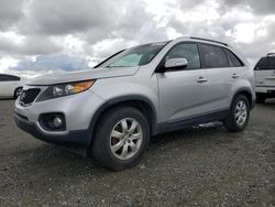 Salvage cars for sale at Antelope, CA auction: 2012 KIA Sorento Base