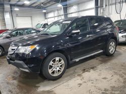 Salvage cars for sale at Ham Lake, MN auction: 2009 Acura MDX